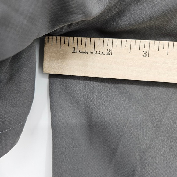 Rafter C Pearl Snap Shirt Mens Medium Western Cowboy Gray Short Sleeve Casual - Picture 6 of 9